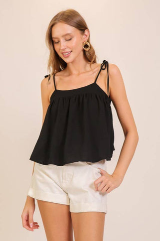 Isla Tie Strap Airflow Cami Top
