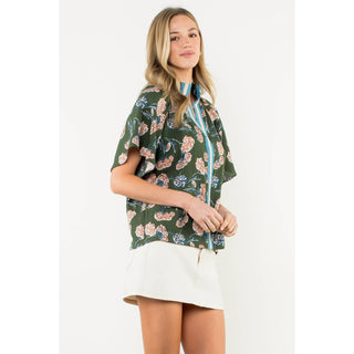 THML Olive Grove Blouse