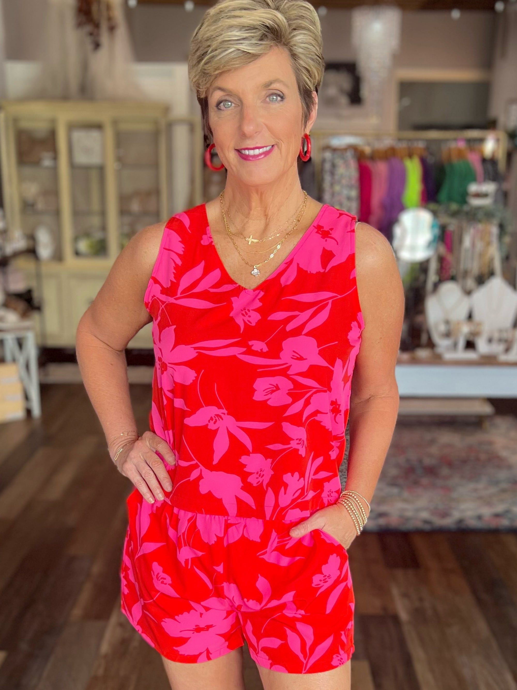 Georgia Floral Short Set