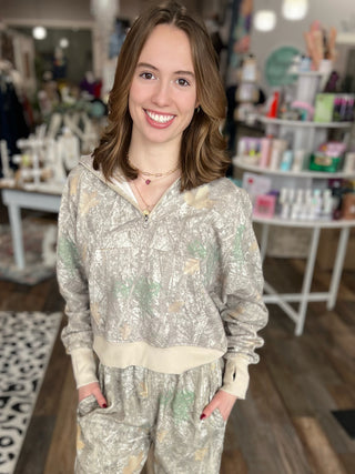 Camo Woods Easy Does It Pullover