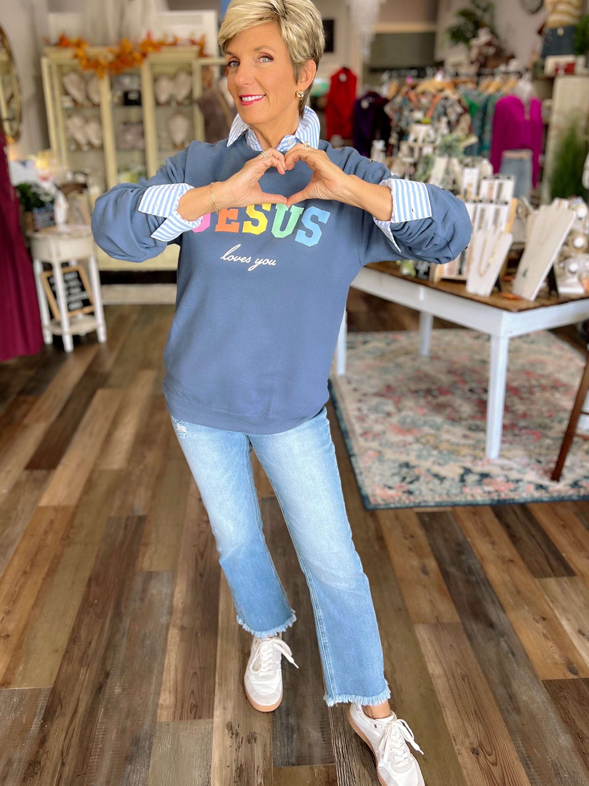 Jesus Loves You Sweatshirt