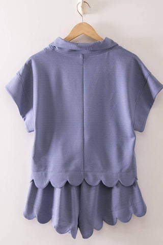 Scalloped in Style Set – Denim