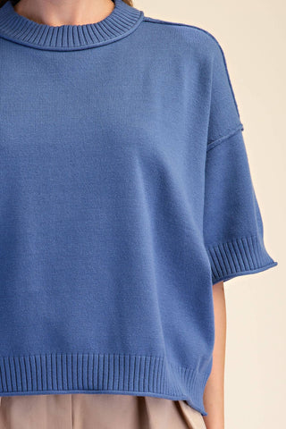 Relaxed Crew-Neck Sweater