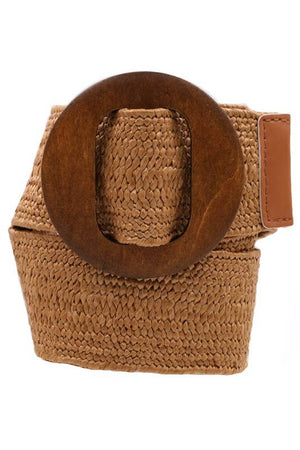 Large Wooden Circle Belt
