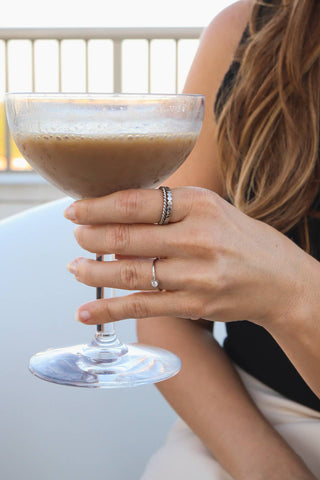 Stainless Steel Braided Stacking Ring - Hypoallergenic