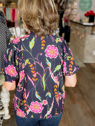 THML Midnight Garden Blouse