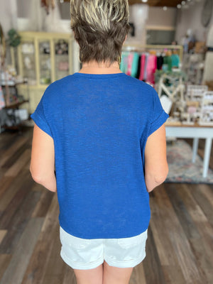 Short Sleeve Everyday Hacci Tee