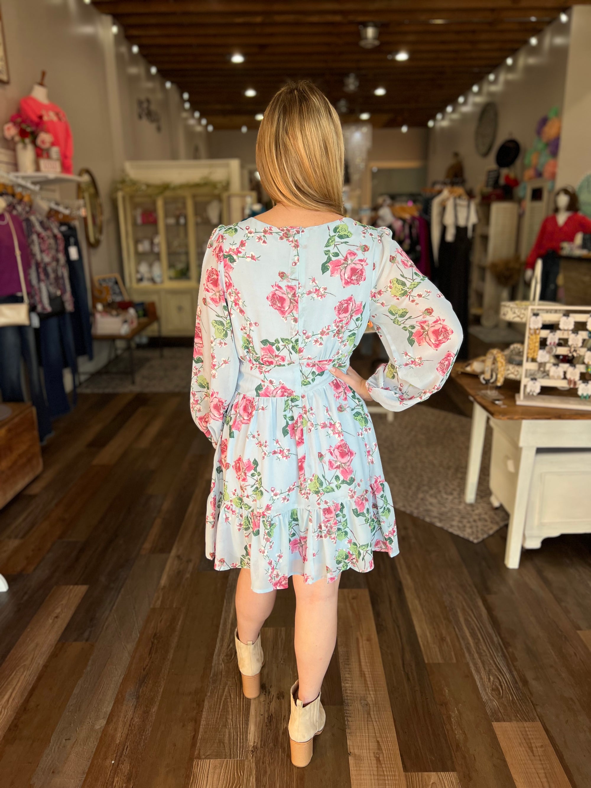 Melissa Floral Print Dress