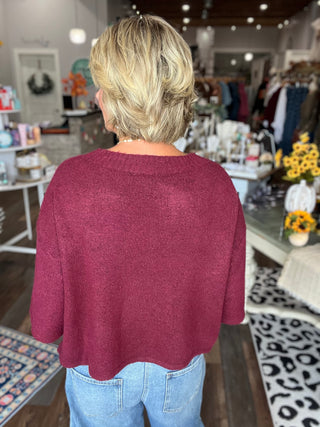 Wine & Dine Button Cardigan