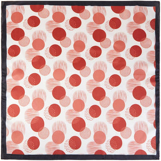 Abstract Dot Pattern Square Bandana Scarf