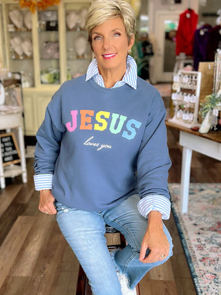 Jesus Loves You Sweatshirt