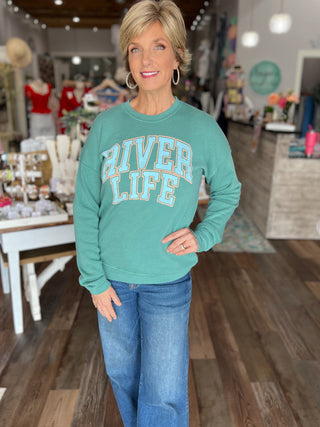 River Life Mineral Washed Sweatshirt