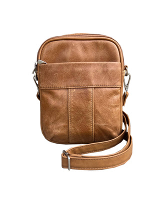 Convertible Cowhide Leather Crossbody
