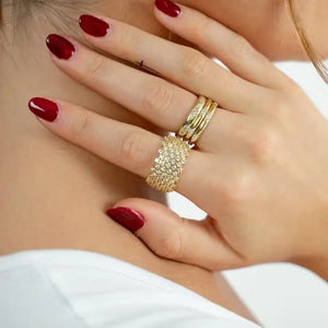 Stunning Sparkle Band Ring