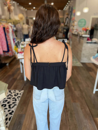 Isla Tie Strap Airflow Cami Top