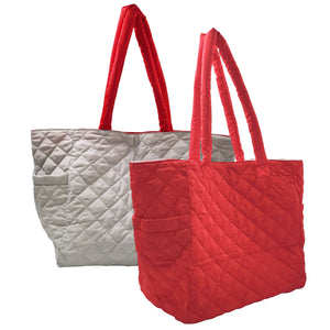 Large Reversible Nylon Tote
