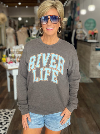 River Life Mineral Washed Sweatshirt