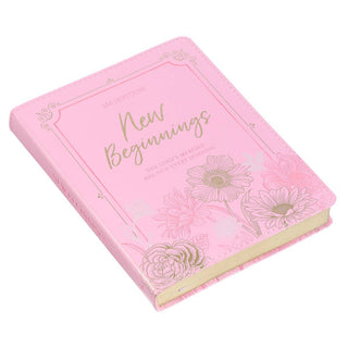 Devotional New Beginnings Pink Flexcover