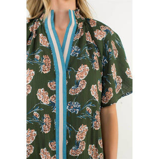 THML Olive Grove Blouse