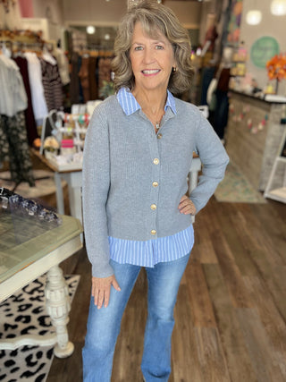Put Together Layered Sweater