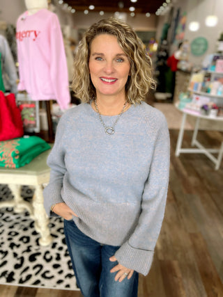 The Winter Sky Fuzzy Sweater