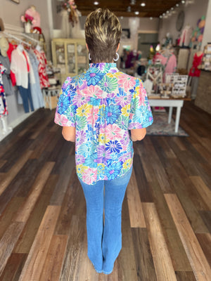 Be Bright Floral Top