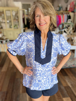 New Take Pullover Puff Sleeve Blouse