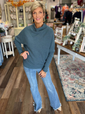 Cozy Knit Turtleneck Pullover