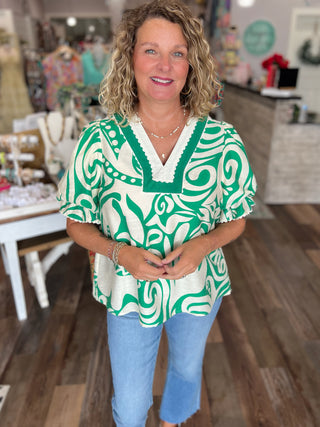 Emerald Escape Top