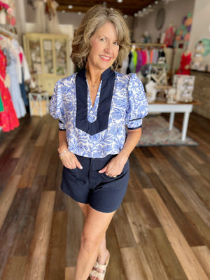 New Take Pullover Puff Sleeve Blouse