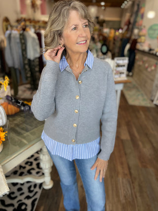 Put Together Layered Sweater
