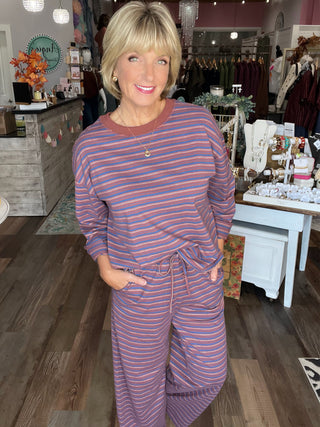 The Weekend Plans Stripe Set
