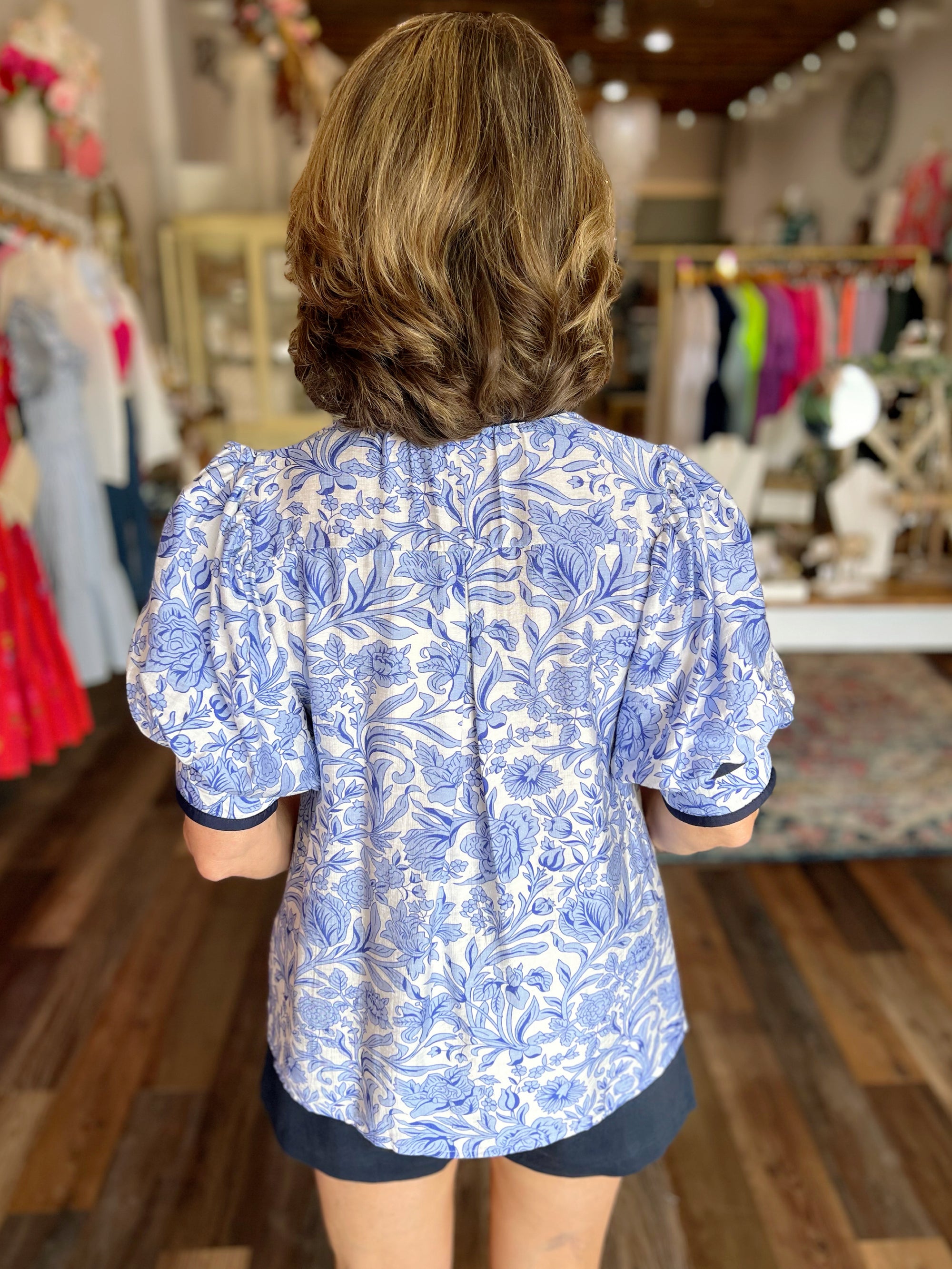 New Take Pullover Puff Sleeve Blouse