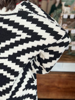 Aztec Reversible Cardigan