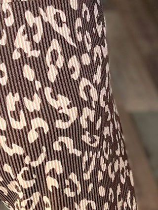 Karli Overalls - Leopard Print