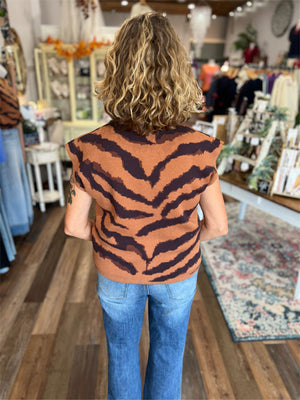 Savannah Stride Mock Neck Sweater Top