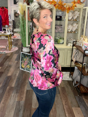 The Bloom & Grace Peplum Top