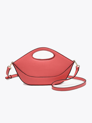 Laurel Top Handle Satchel/Clutch w/ Zip Closure