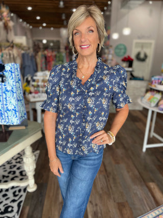 Bluebell Bloom Top