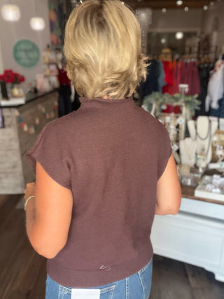 Coffee Date Knit Top
