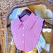 Pink and White Stripe Peter Pan