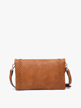 Isadora Whipstitch Crossbody w/ Tassel Zip