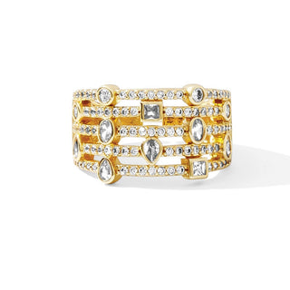 All That Shimmers Pave Statement Ring