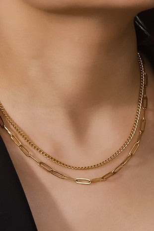 Non-Tarnish Stainless Steel Chain Necklace
