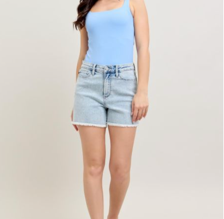 Mineral Wash Cut Off Shorts