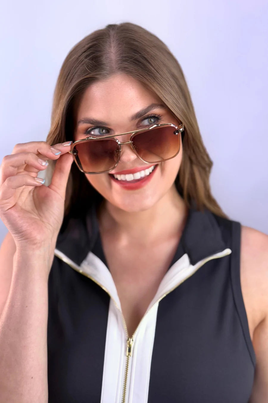 Golden Gaze Sunglasses