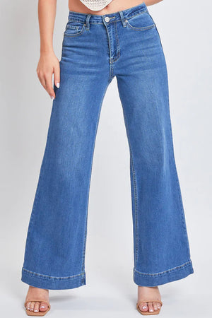 Junior High Rise Wide Leg Jean