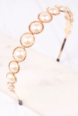 Korie Pearl Embellished Headband