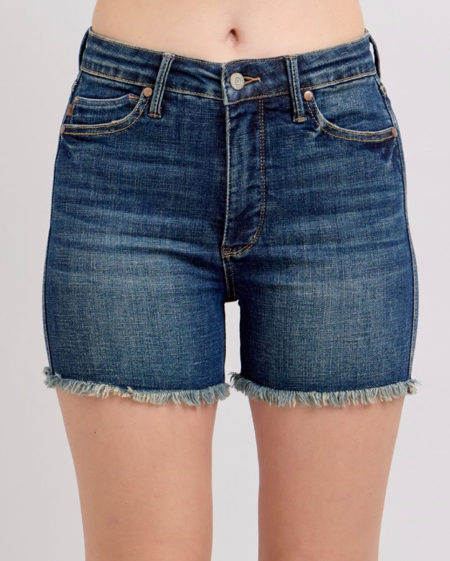 Betty Blue Tummy Control Denim Shorts
