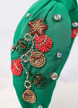 Holiday Ornament Headband